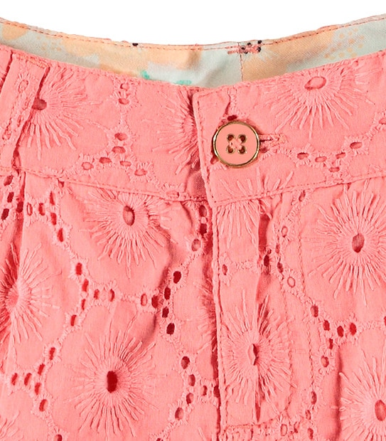 Girls' Broderie Anglaise Shorts 2 of 3