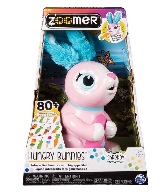 Zoomer Hungry Bunny Assorted