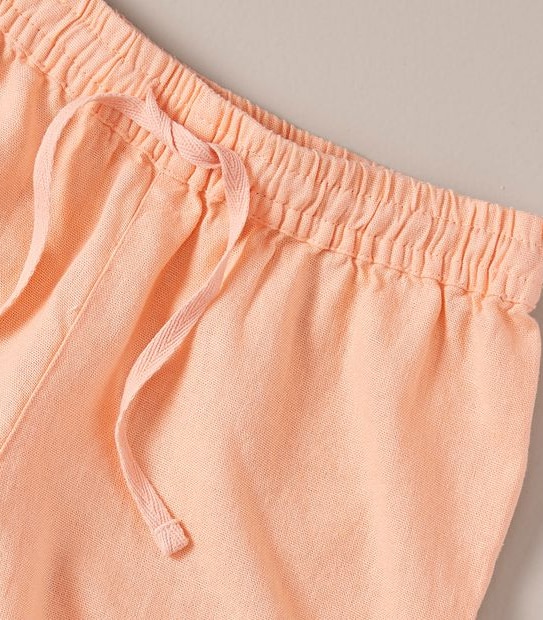 Linen Blend Shorts