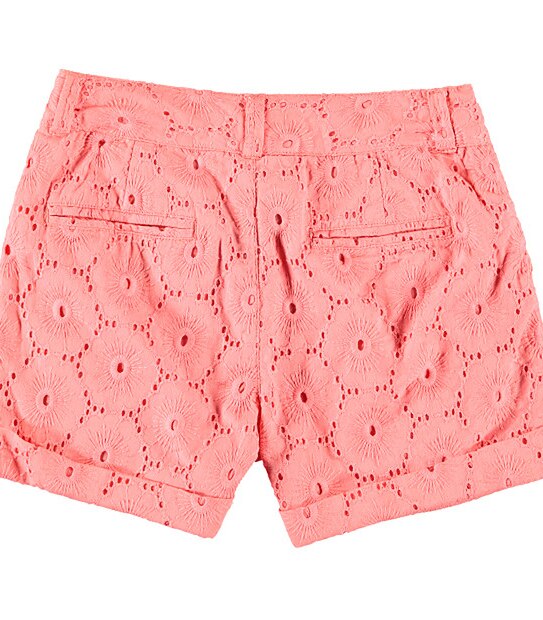Girls' Broderie Anglaise Shorts 3 of 3