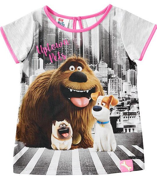 The Secret Life Of Pets Short Sleeve 'Uptown Pets' T-Shirt