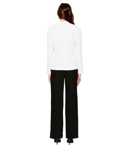 Ottoman Zip Jacket - White