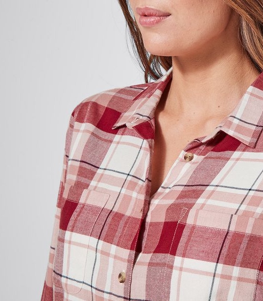 Cora Shirt - Rust Red