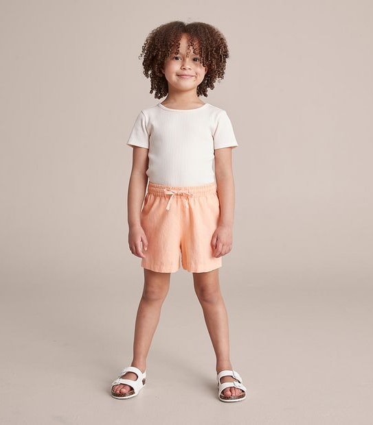 Linen Blend Shorts