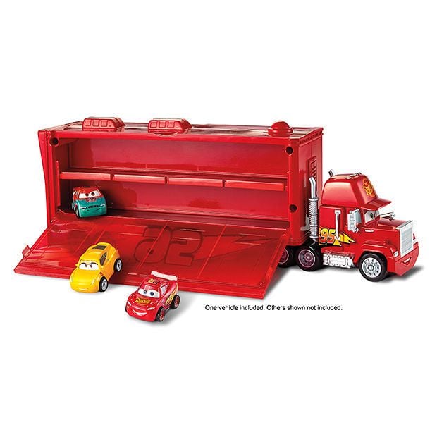 disney cars mini racers mack transporter