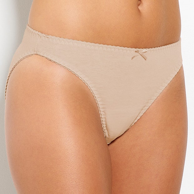 essentials Cotton Bikini Briefs - Skin essentials Cotton Bikini Briefs - Skin
