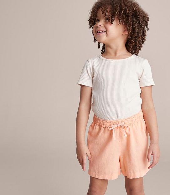 Linen Blend Shorts