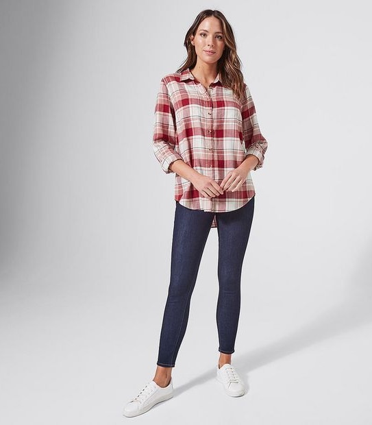 Cora Shirt - Rust Red