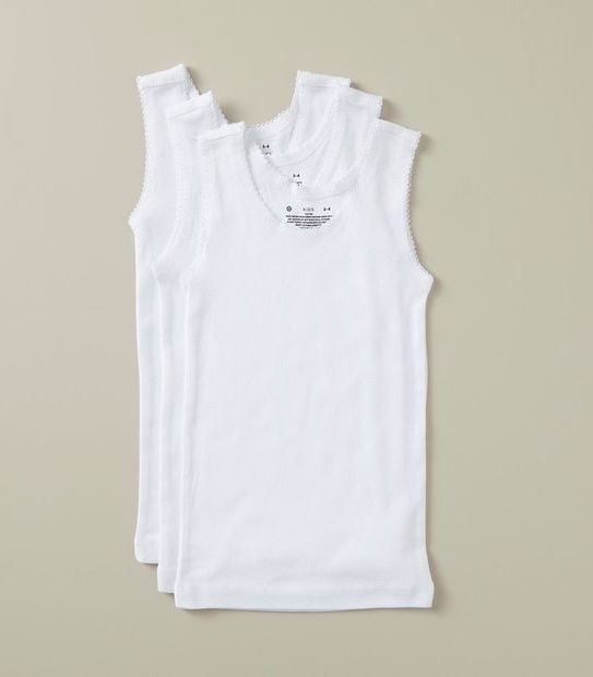 3 Pack Organic Cotton Singlets