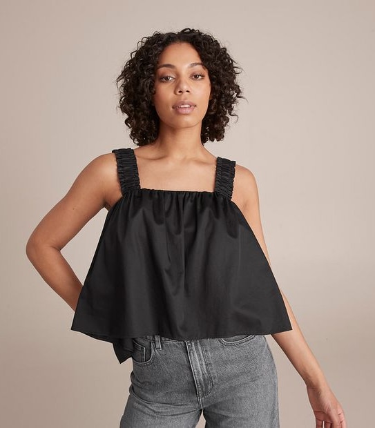 Lily Loves Gathered Strap A-Line Cami