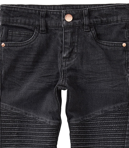 Denim Biker Jeans