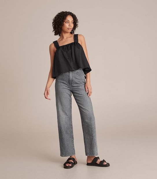 Lily Loves Gathered Strap A-Line Cami