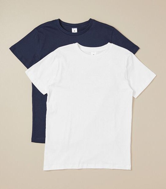 Organic Cotton 2 Pack T-shirts