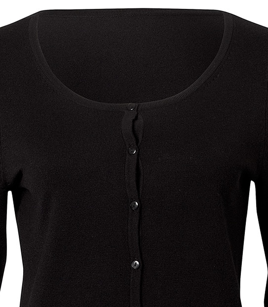 Scoop Neck Cardigan - Black | Target Australia