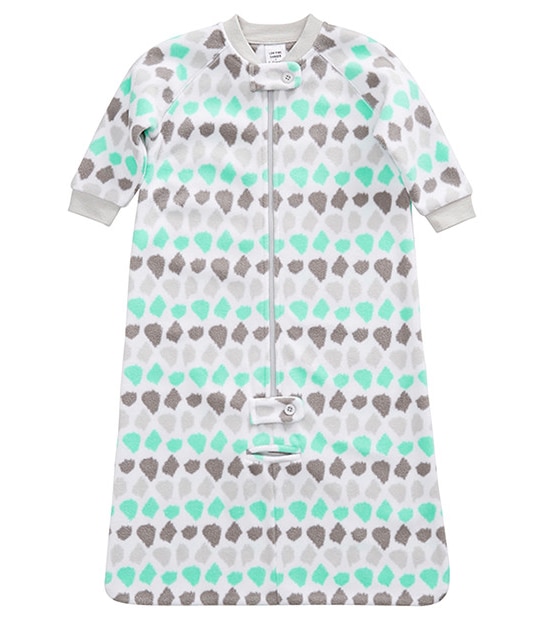 Abstract Print Fleece Sleeping Bag