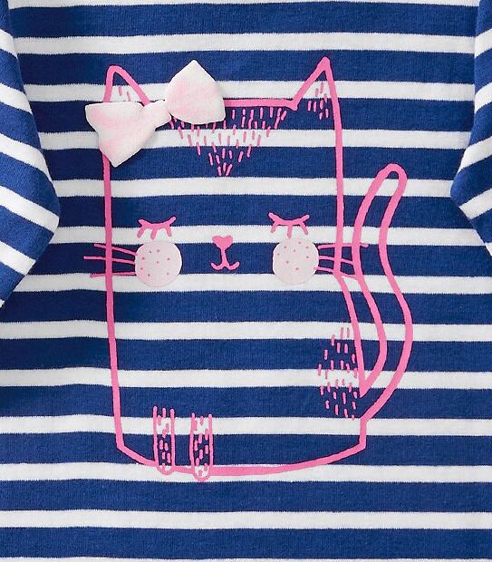 Sleeping Cat Jersey Pyjama Set