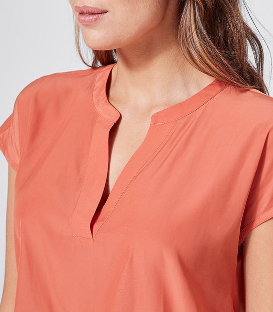 Dallas Dolman Sleeve Top - Coral Pink