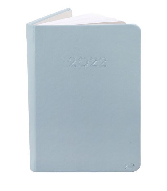 Paper Crane 2022 A6 Diary - Week to View, Grey