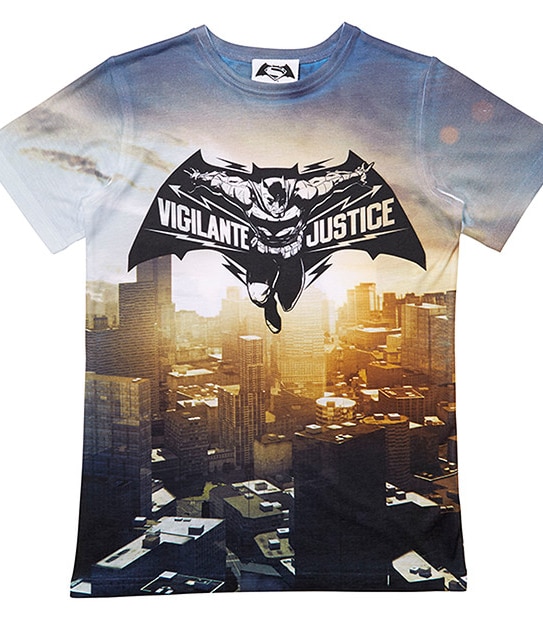 Batman V Superman Short Sleeve Vigilante Justice T-Shirt