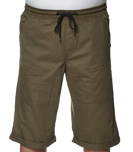 Men's Mr Big Combat Shorts - Khaki