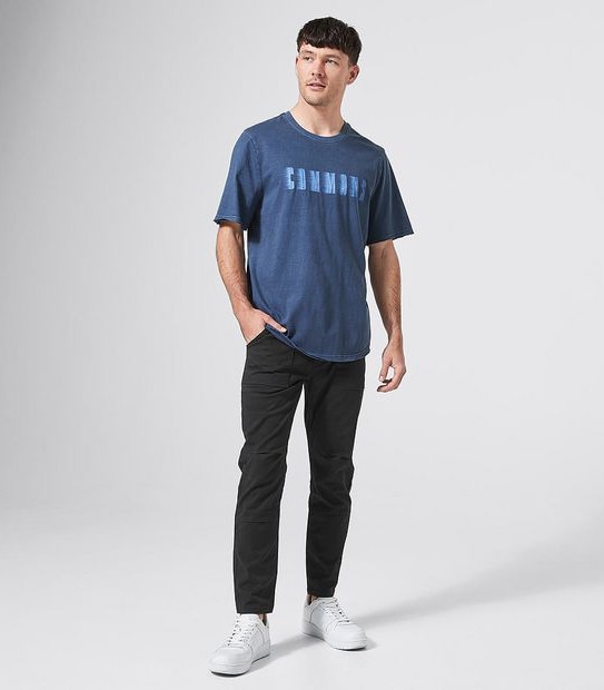 Commons Logo T-Shirt - Blue + White 