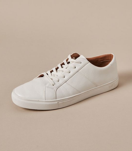 Mens Pebble Grain Sneakers