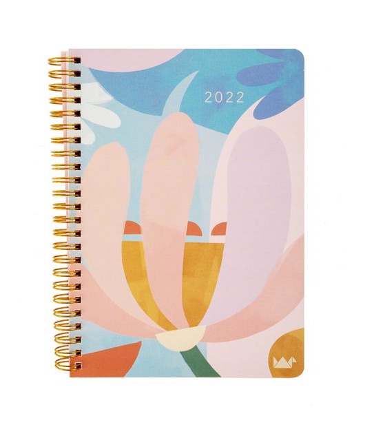 Paper Crane 2022 A5 Wiro Diary -  Week to View