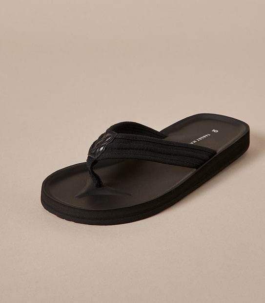 Mens Joey Fabric Upper Thongs