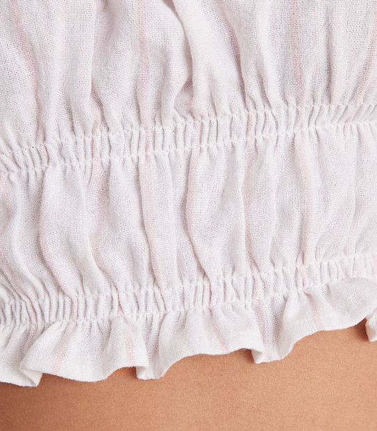 Lily Loves Short Puff Sleeve Blouse