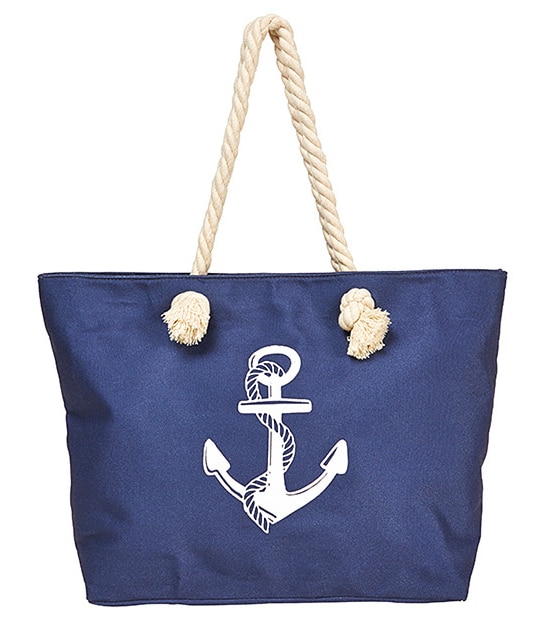 Rope Handle Beach Tote