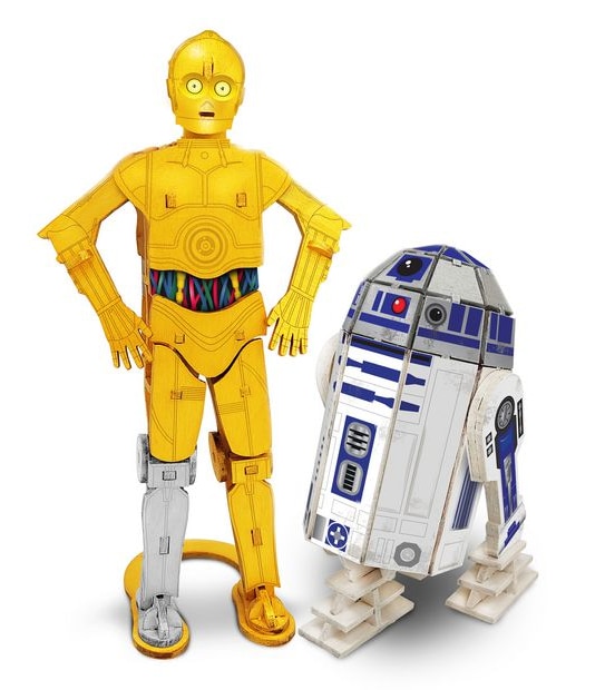 Wood WorX Star Wars - C-3PO & R2-D2 (Twin Pack)