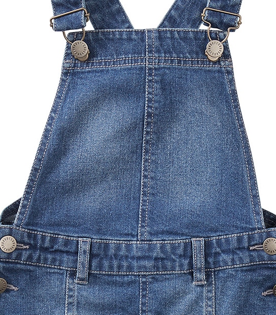 Dark Wash Denim Pinafore 3 of 3