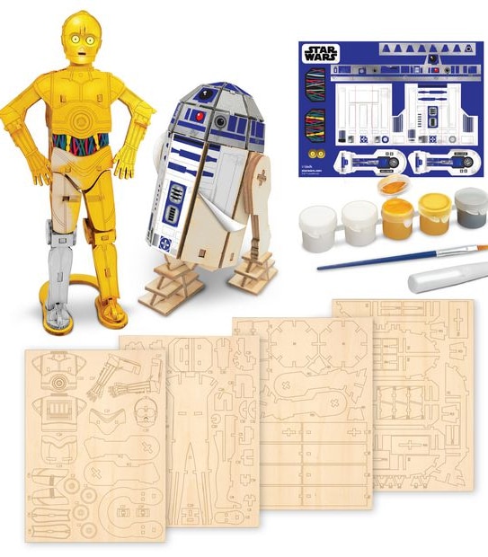Wood WorX Star Wars - C-3PO & R2-D2 (Twin Pack)