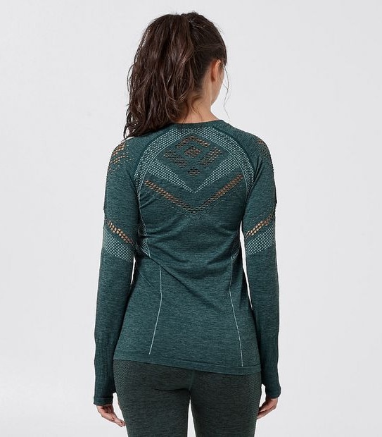 Active Seamfree Top - Arctic Green