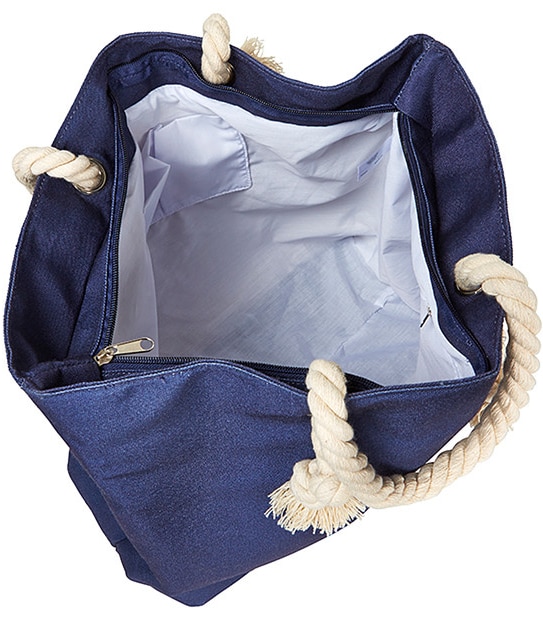 Rope Handle Beach Tote