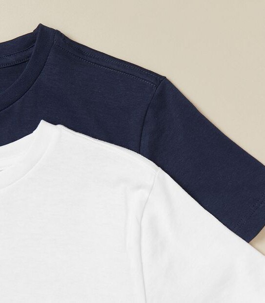 Organic Cotton 2 Pack T-shirts