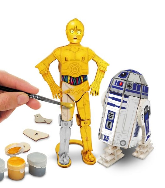 Wood WorX Star Wars - C-3PO & R2-D2 (Twin Pack)