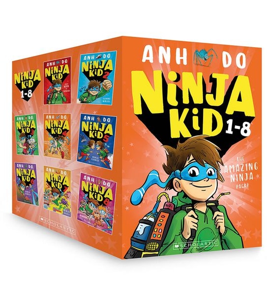 Ninja Kid 8 Book Boxed Set  - Anh Do