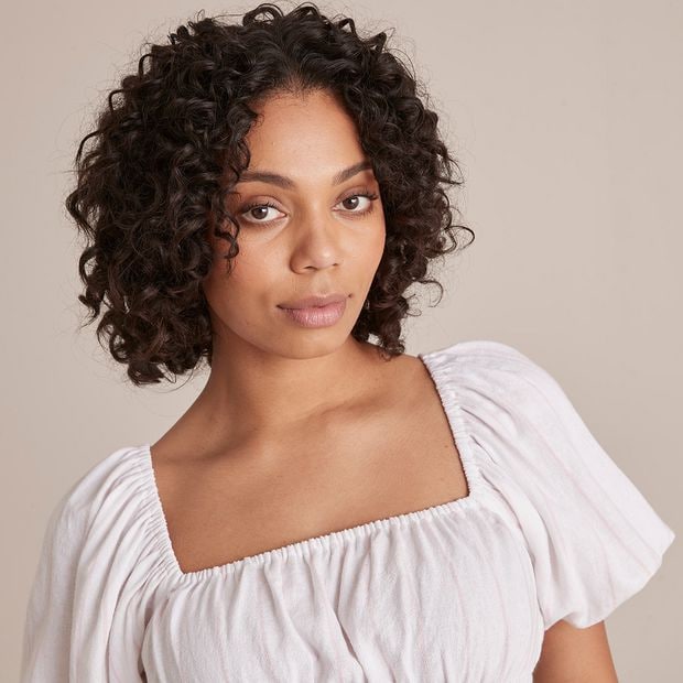 Lily Loves Short Puff Sleeve Blouse | Target Australia