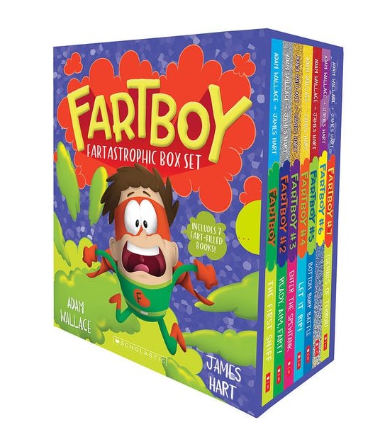 Fart Boy 7 Book Box Set - Adam Wallace