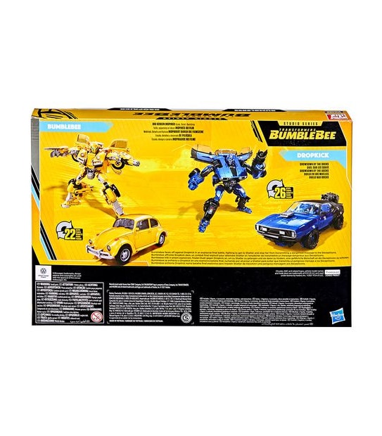 Transformers - Buzzworthy Bumblebee Studio Series - Deluxe Action Figures 2 Pack - Assorted*