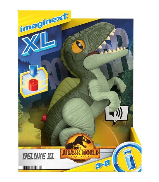 Imaginext Jurassic World Deluxe Growlin' Giga XL Dino