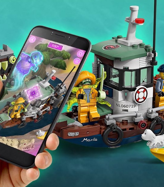 LEGO&reg; Hidden Side&trade; Wrecked Shrimp Boat 70419