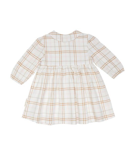 Peter Rabbit Baby Check Flannel Dress