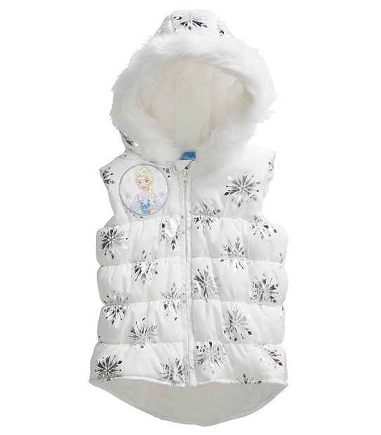 Disney Frozen Snowflake Puffer Vest