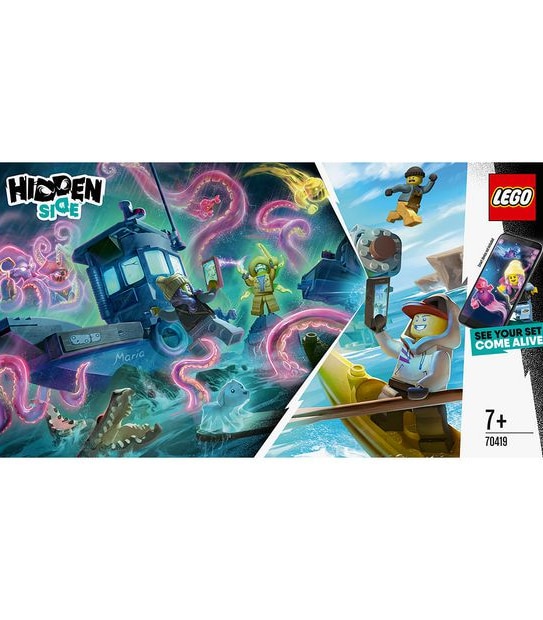 LEGO&reg; Hidden Side&trade; Wrecked Shrimp Boat 70419