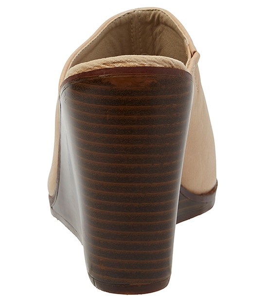 Amber Peep Toe Wedges