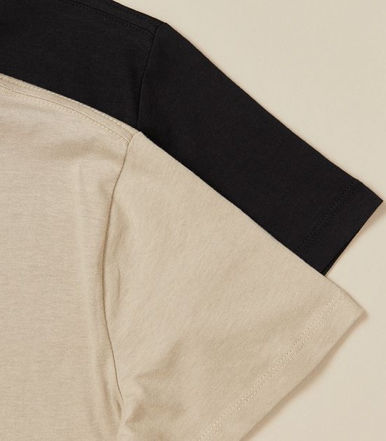 Organic Cotton 2 Pack T-shirts