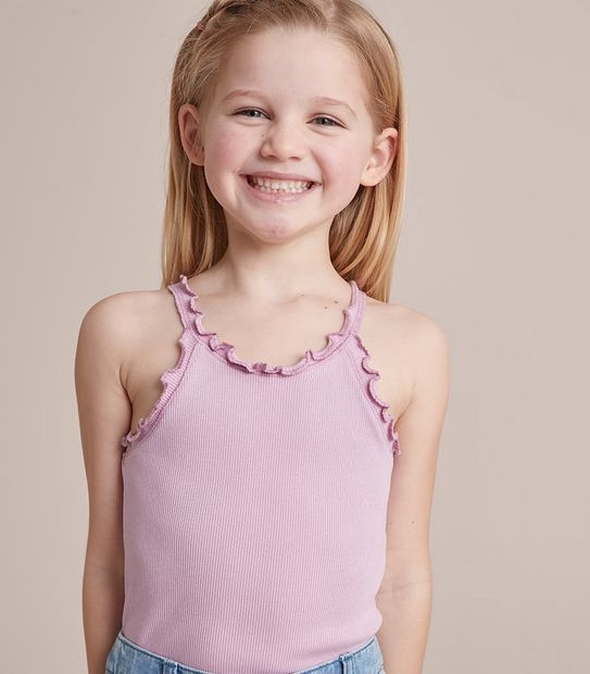 SE250886_04 LETTUCE EDGE RIB TANK PURPLE
