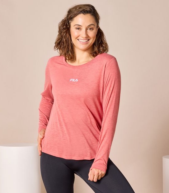 Fila Paisley Flow Long Sleeve T-Shirt